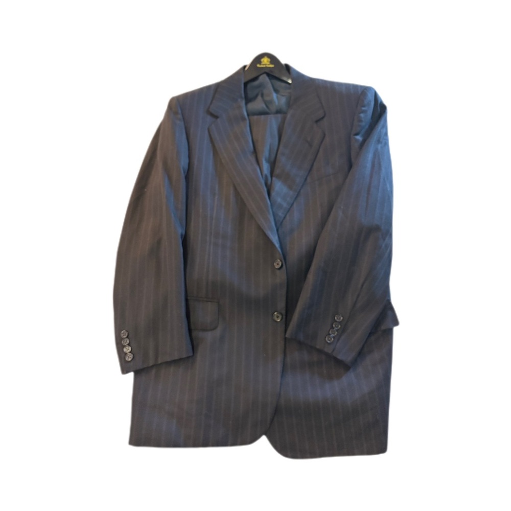 OXXFORD CLOTHES Suit (42, Navy [very dark], Wool) [Barneys New York]